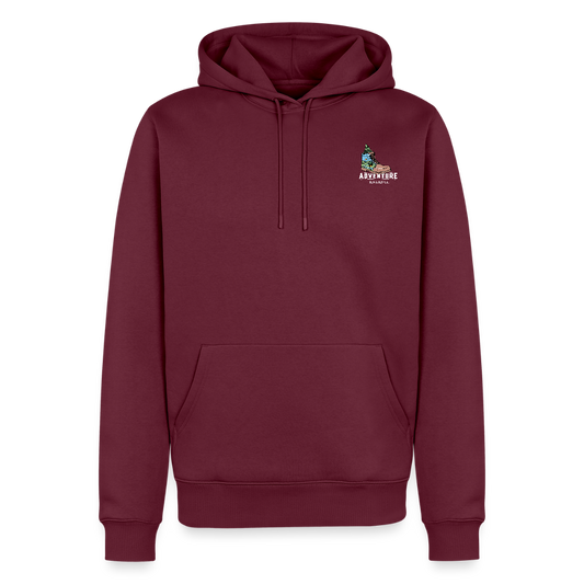 Men’s Premium Camping Hoodie - burgundy