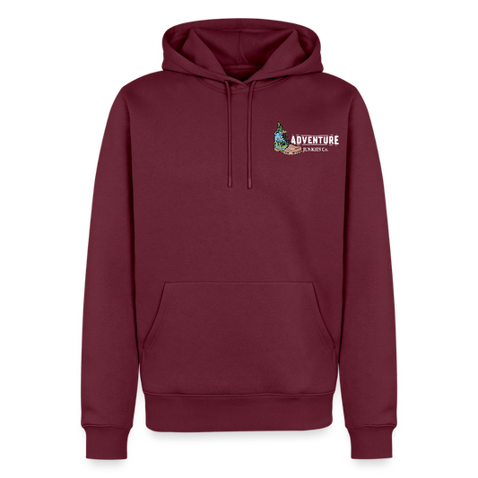 Men’s Premium Hiking / Walking Hoodie - burgundy