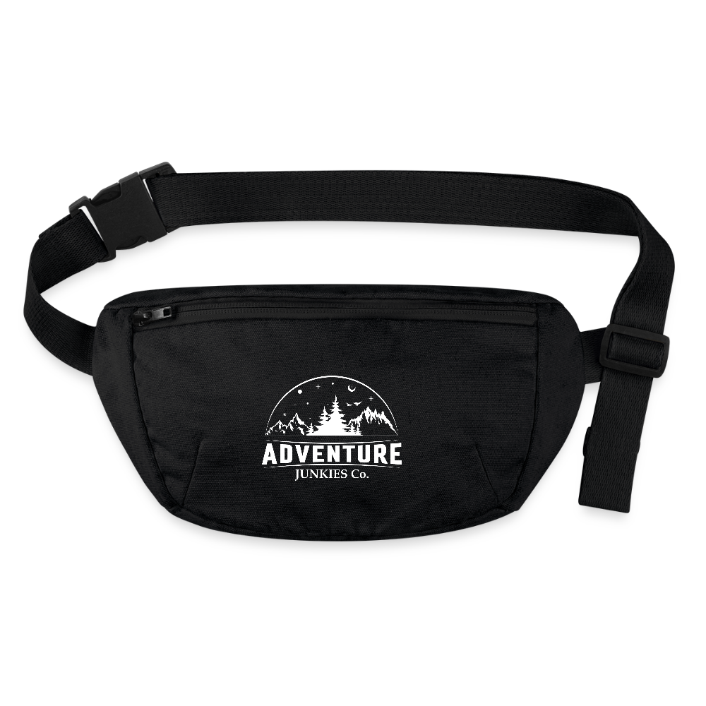 Recycled Hip Bag - black