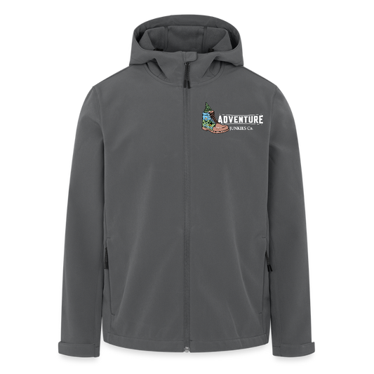 Unisex Recycled Softshell Jacket THE DISCOVERER!! - anthracite