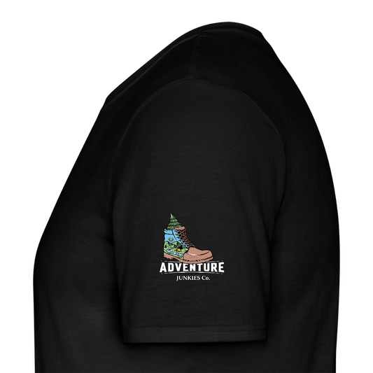 Men's T-Shirt Water Adventures - black