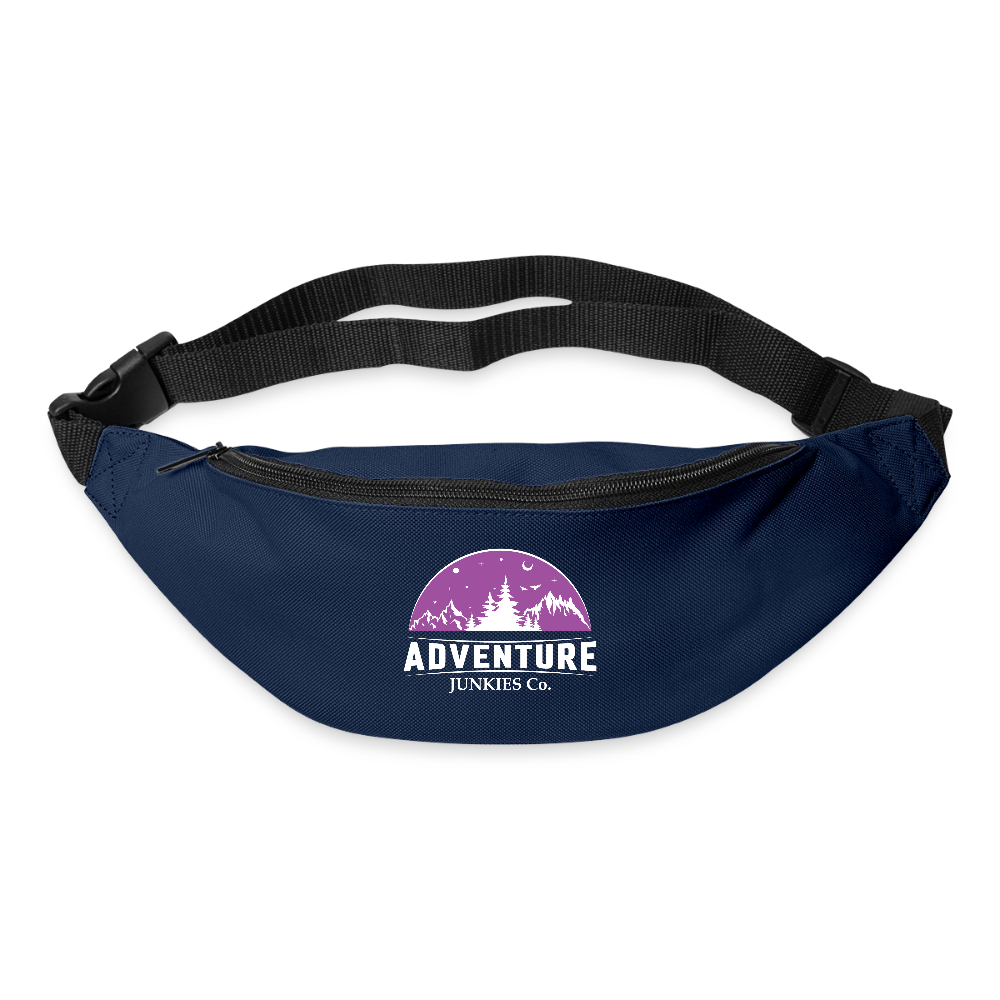 Bum bag Purple Logo - navy