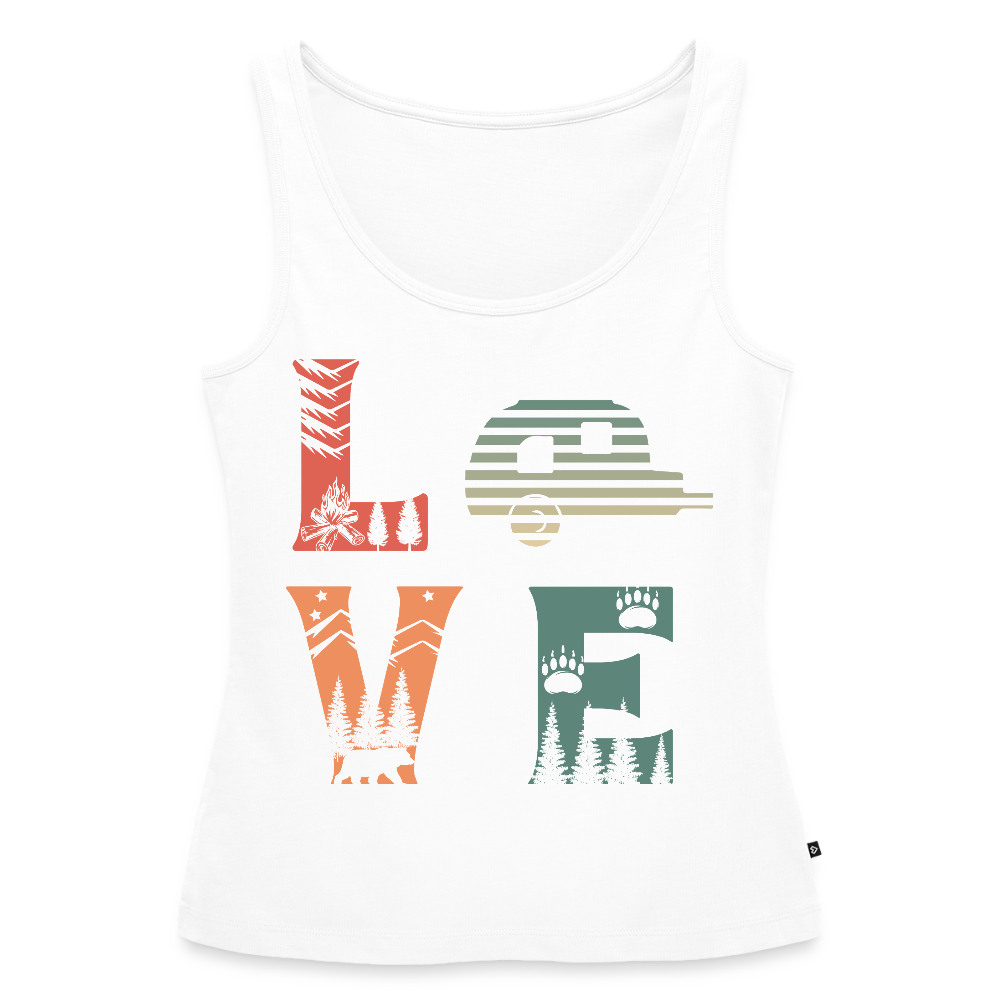 Women’s Premium Tank Top - white