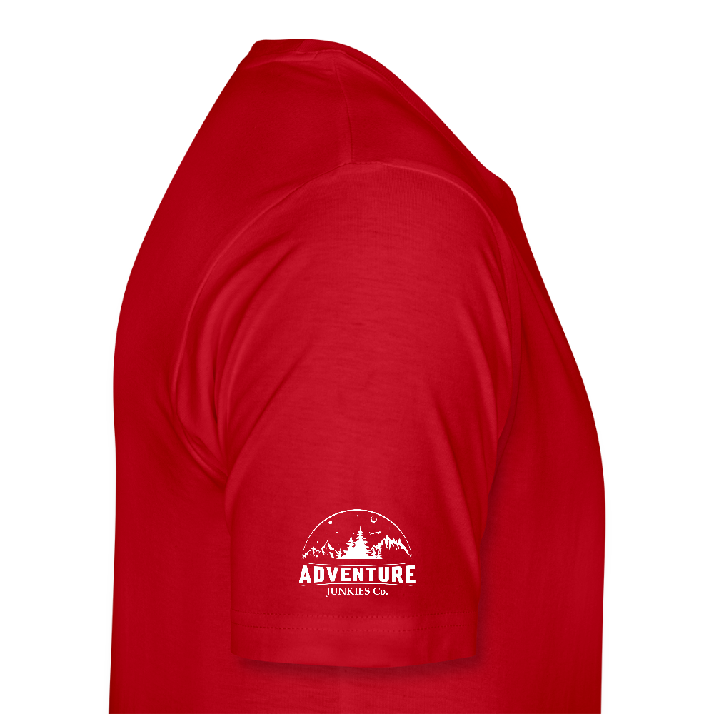 Men’s Premium T-Shirt Wild By Nature Design - red