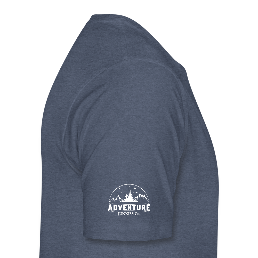 Men’s Premium T-Shirt Wild By Nature Design - heather blue