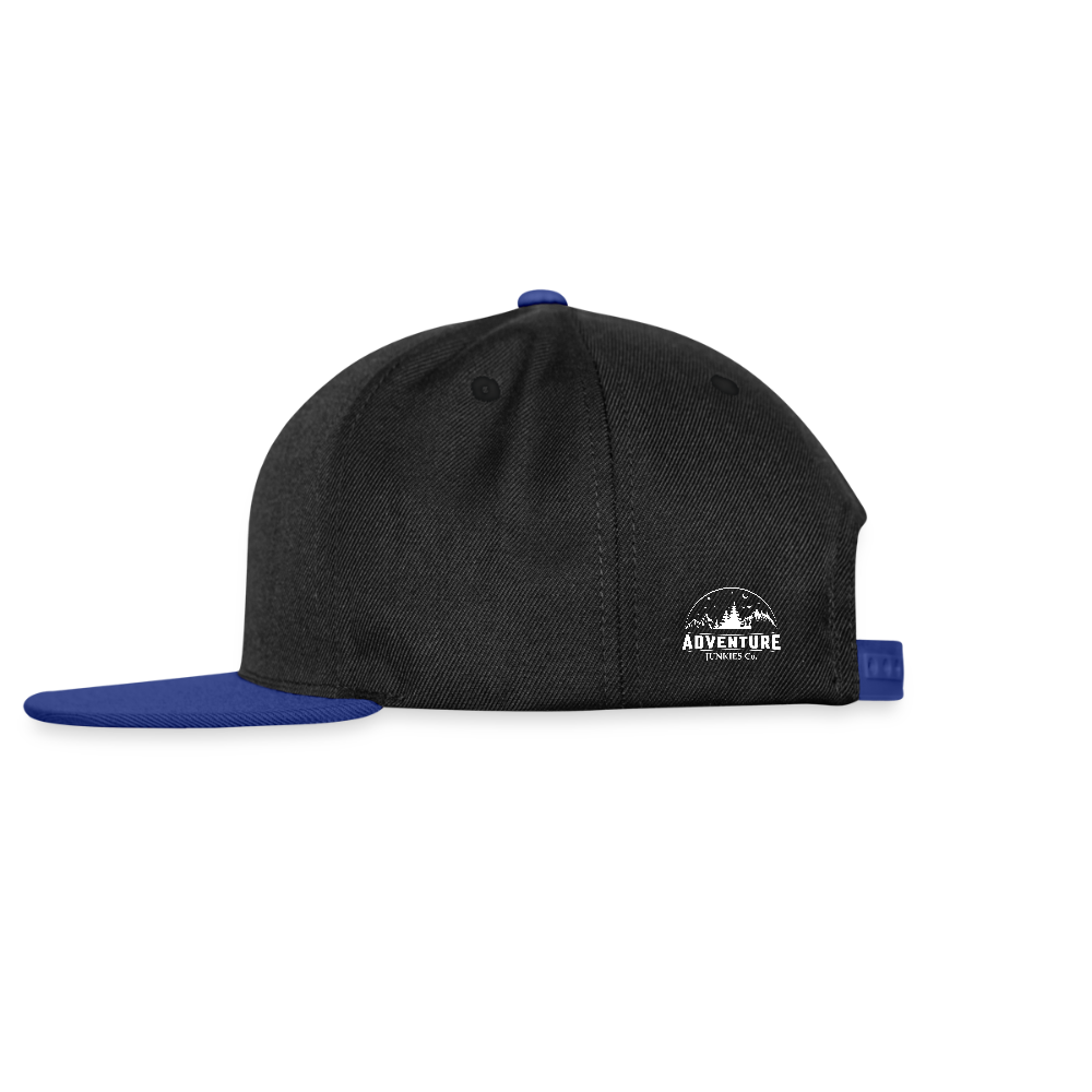 Snapback Cap Black/Royal Blue - black/bright royal