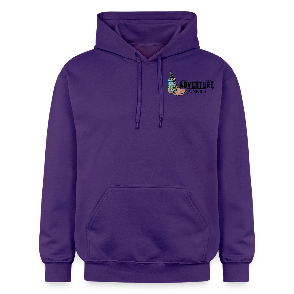 Adult Unisex Midweight Hoodie - purple