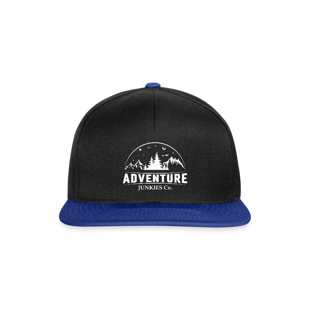 Snapback Cap Black/Royal Blue - black/bright royal