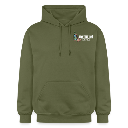 Adult Unisex Midweight Hoodie - military green