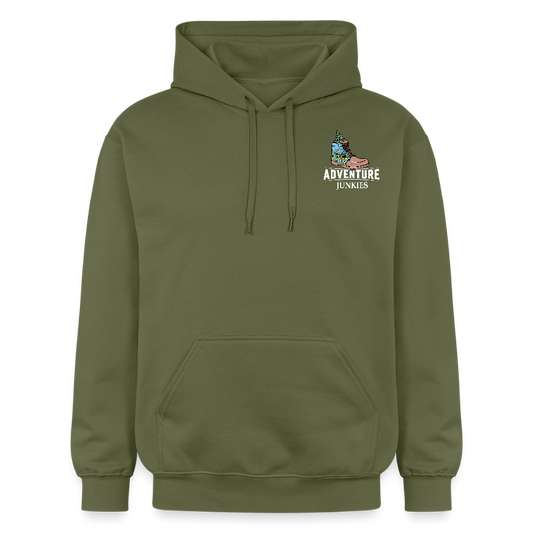 Unisex Midweight Hoodie - military green