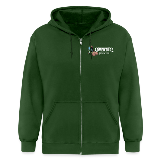 Adult Unisex Heavyweight Hooded Jacket - forrest