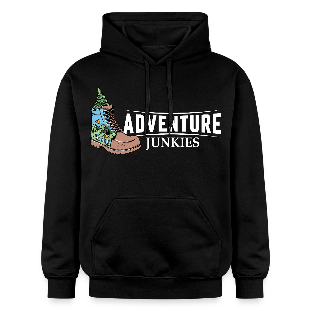 Unisex Midweight Hoodie - black