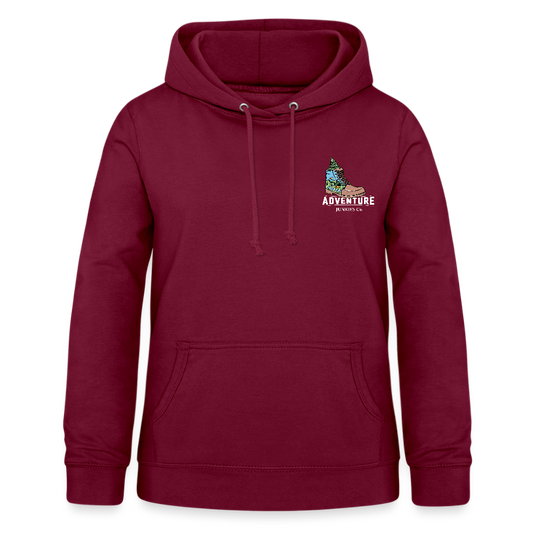 Women's Camping Hoodie - bordeaux