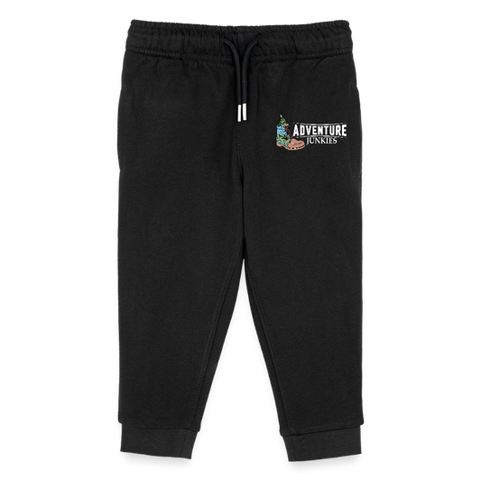 Mini Mover CHILDREN'S Organic Jogging Trousers - black