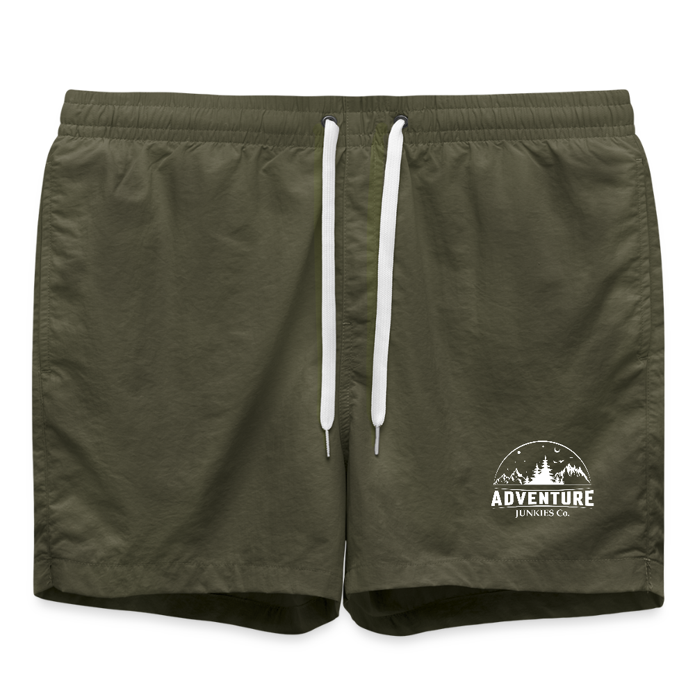 Swim Trunks 6 Colours Available - olive