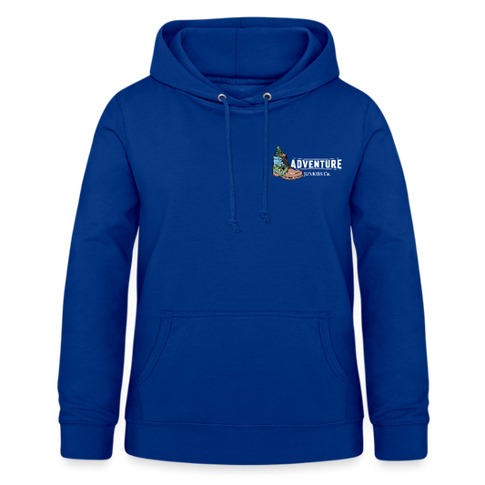 Women's Hoodie Water Adventures - bright royal