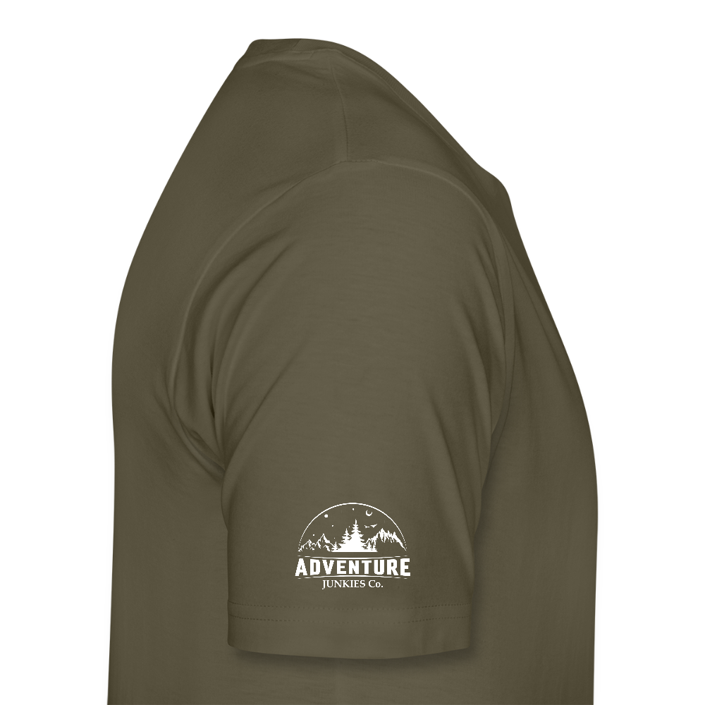 Men’s Premium T-Shirt Wild By Nature Design - khaki