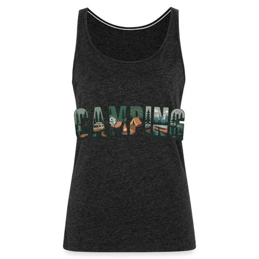 Women’s Premium Tank Top - charcoal grey