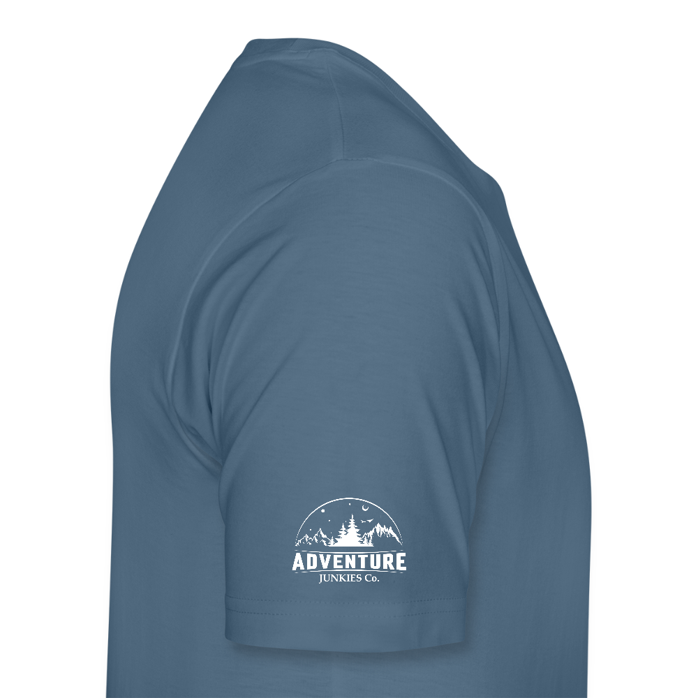 Men’s Premium T-Shirt Wild By Nature Design - steel blue