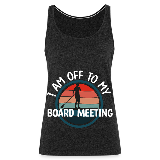 Women’s Premium Tank Top - charcoal grey