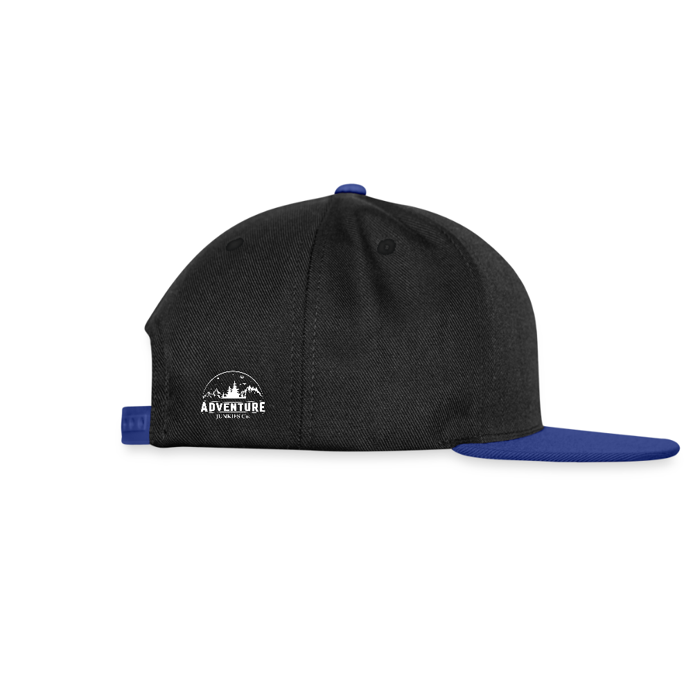 Snapback Cap Black/Royal Blue - black/bright royal