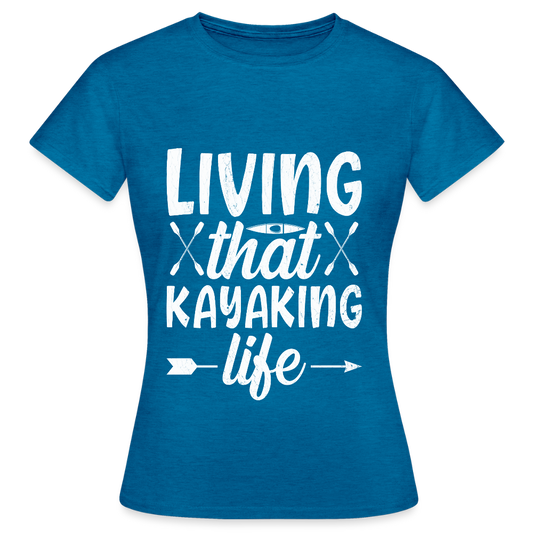 Women's T-Shirt - antique blue sapphire heather