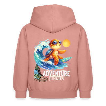 Children's  Unisex Hoodie - dusky rose