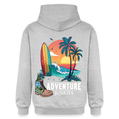 Adult Unisex  Midweight Hoodie - light heather grey