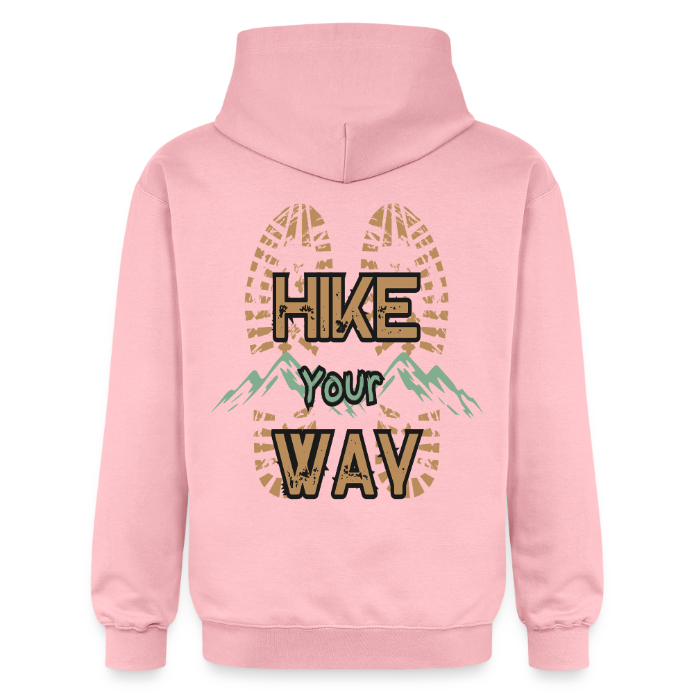 Adult Unisex Midweight Hoodie - light pink