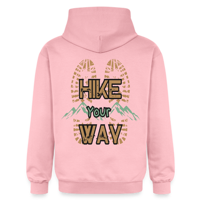 Adult Unisex Midweight Hoodie - light pink
