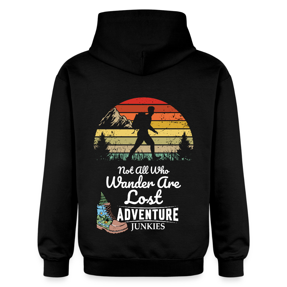 Adult Unisex  Midweight Hoodie - black