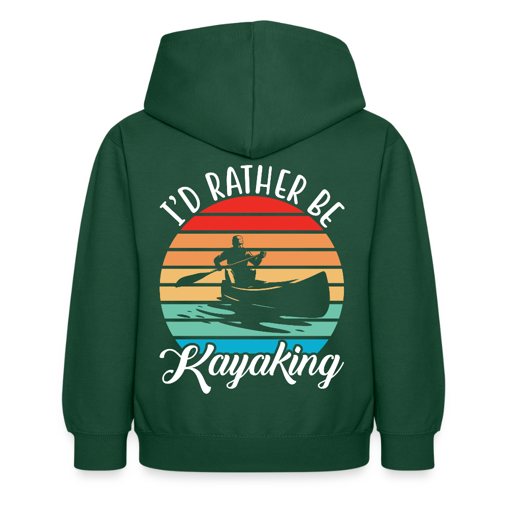 Children's  Unisex Hoodie - bottle green