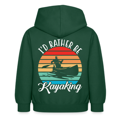 Children's  Unisex Hoodie - bottle green