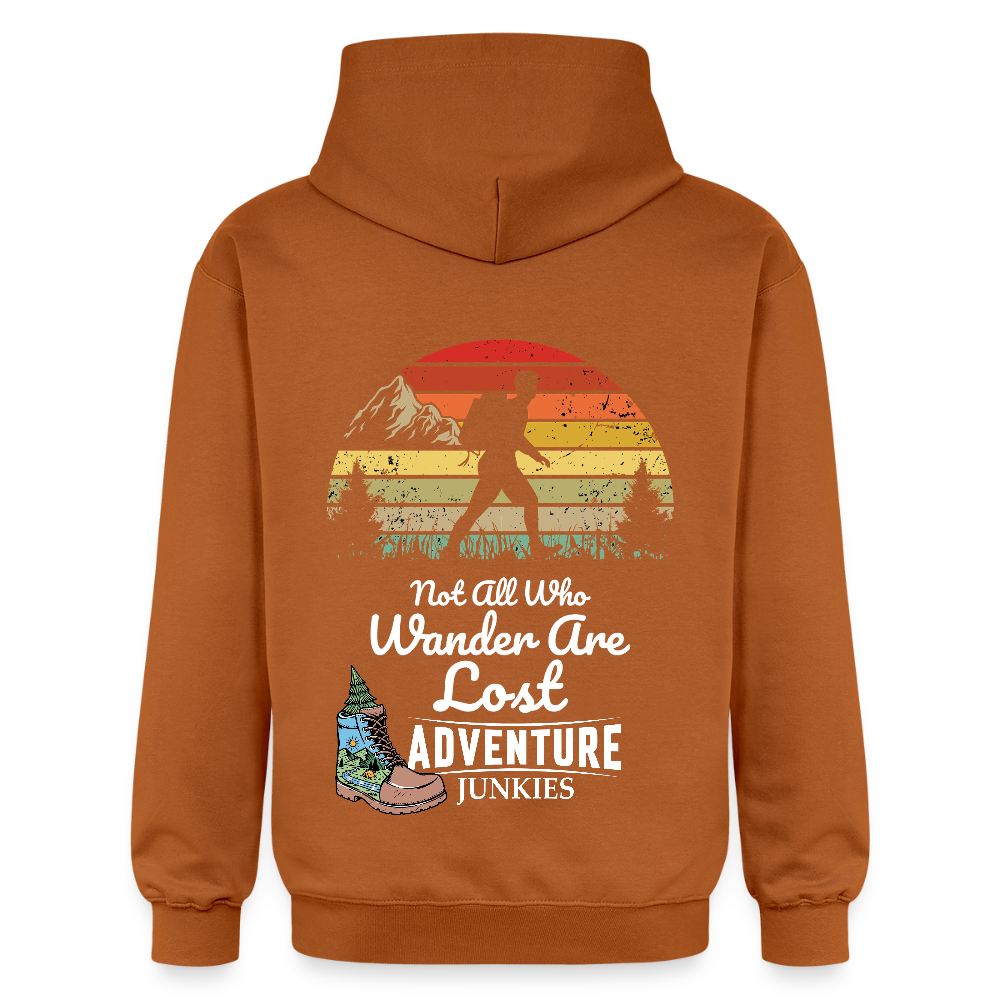 Adult Unisex  Midweight Hoodie - Athletic Orange