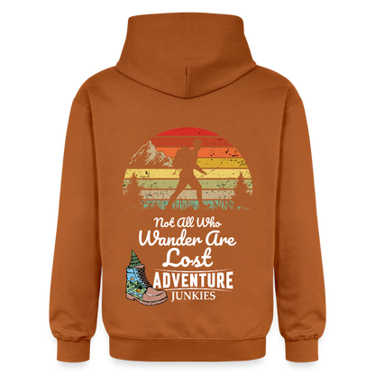 Adult Unisex  Midweight Hoodie - Athletic Orange