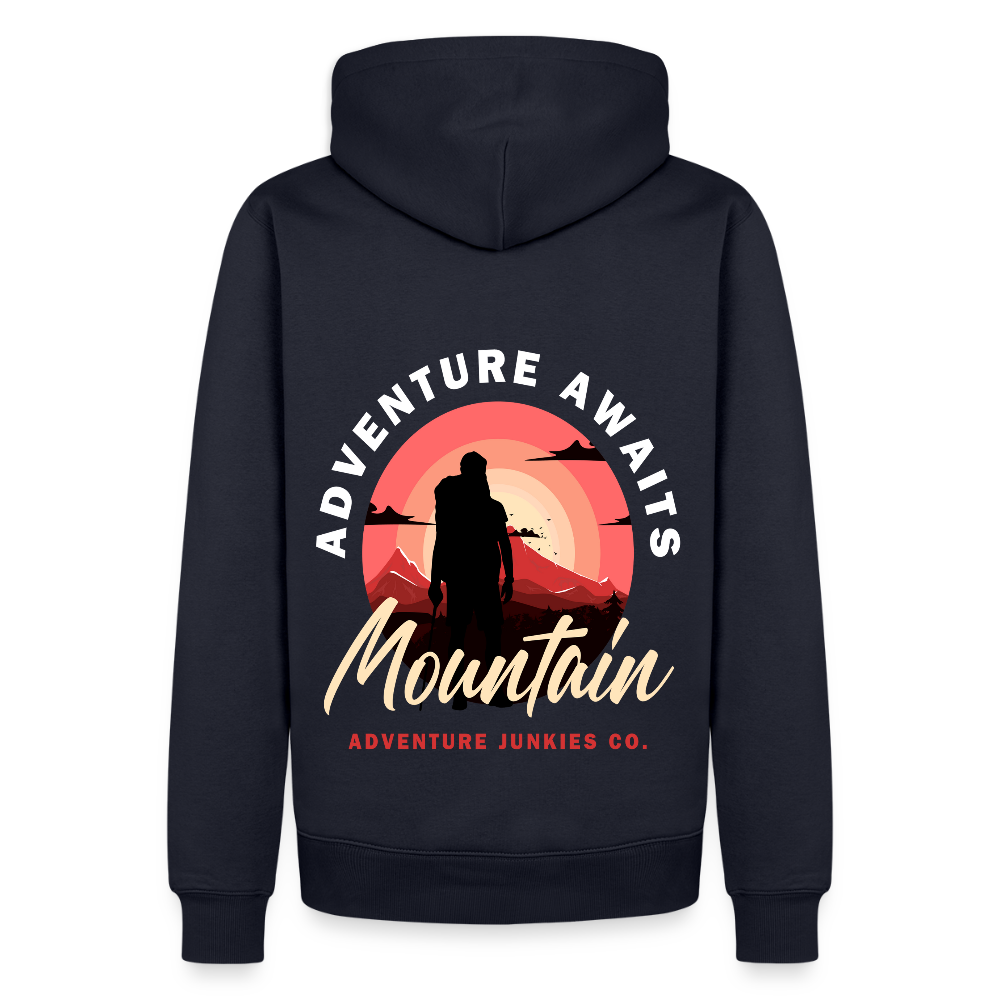 Men’s Premium Hiking / Walking  Hoodie - navy