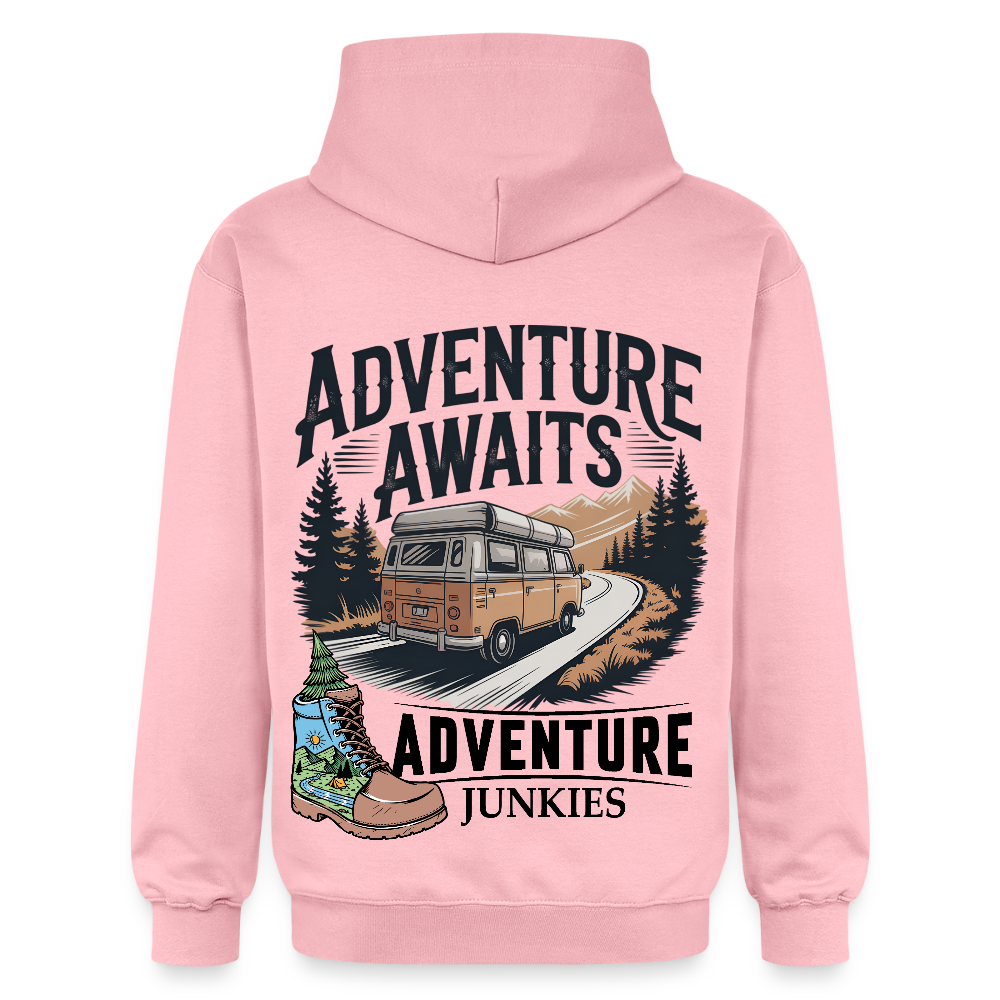 Unisex Midweight Hoodie - light pink
