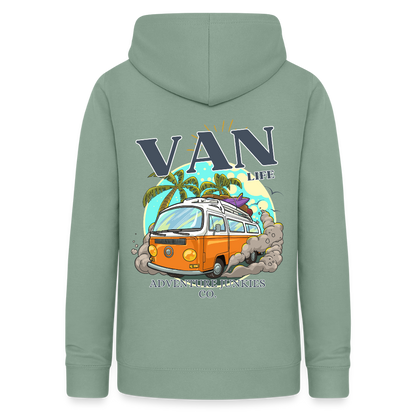 Women's Camping Hoodie - steel green
