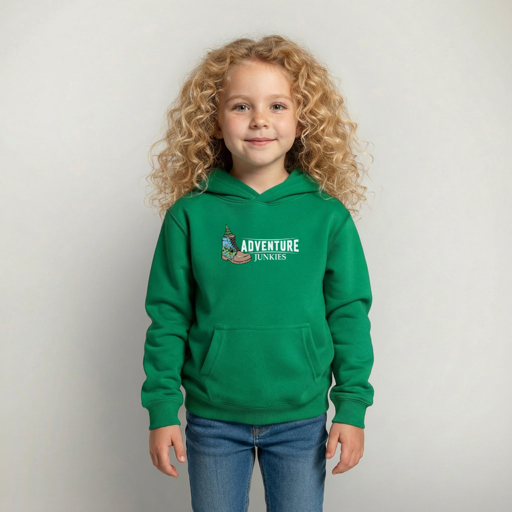 Children's  Unisex Hoodie - kelly green