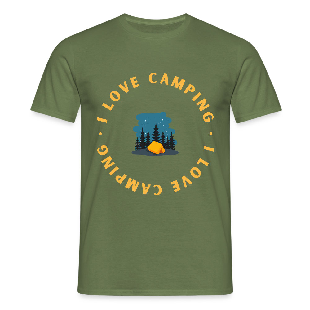 Men's Camping  T-Shirt - military green