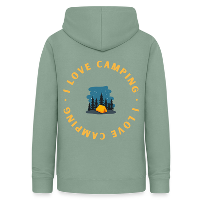 Women's Camping Hoodie - steel green