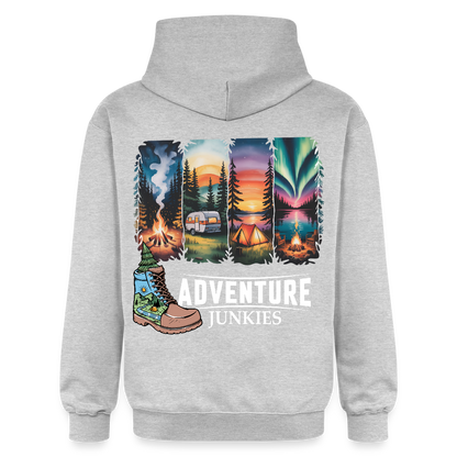 Unisex Midweight Hoodie - light heather grey