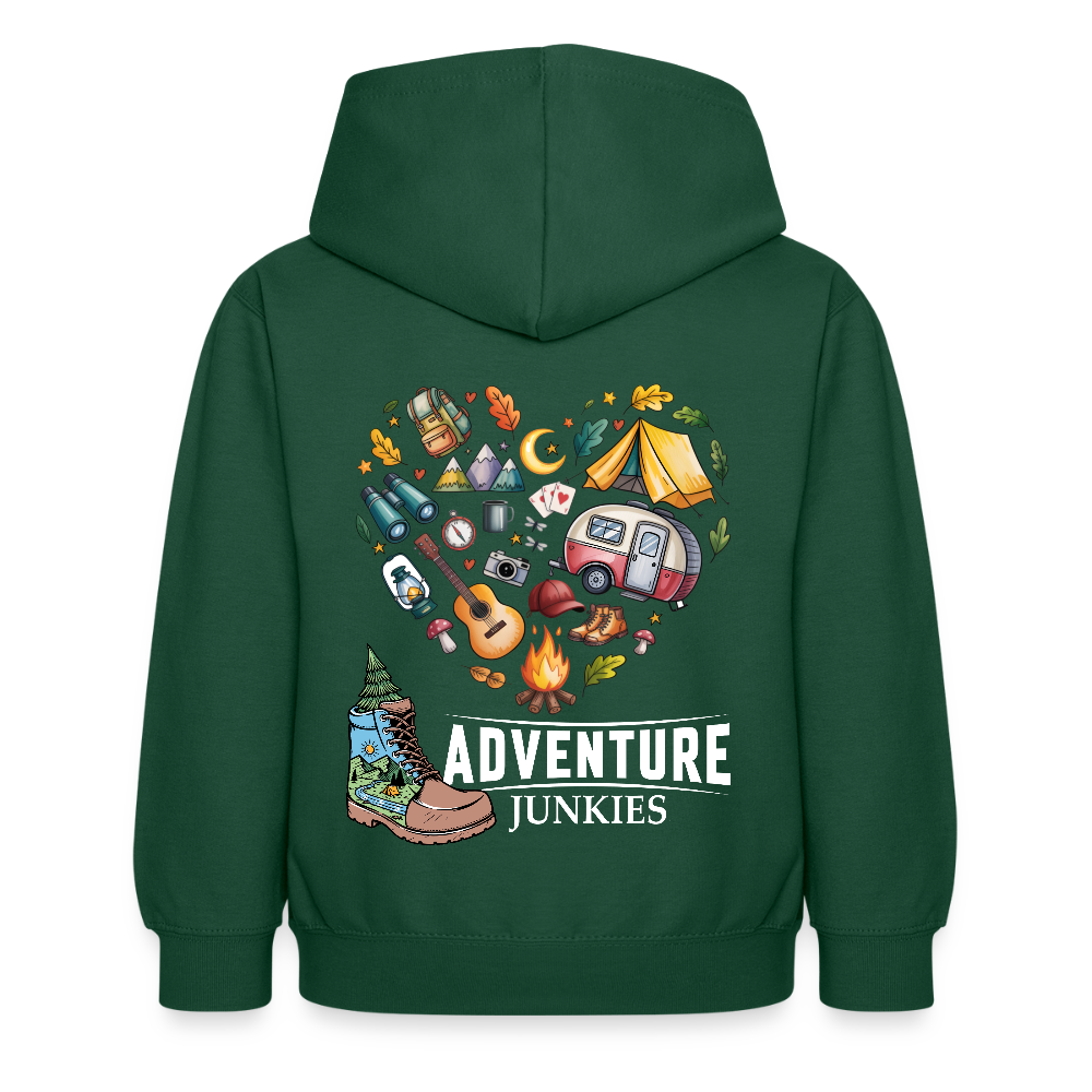 Children's Hoodie - bottle green