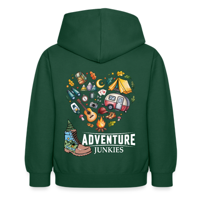 Children's Hoodie - bottle green