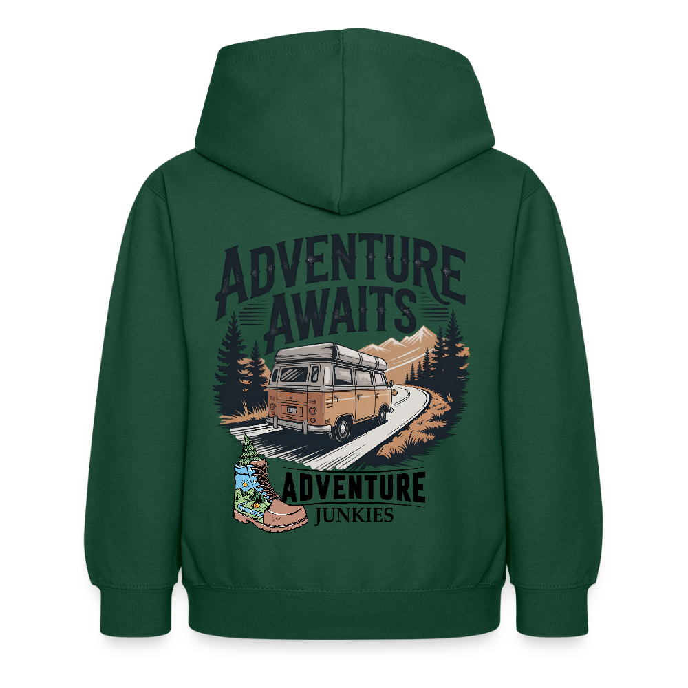 Children's Hoodie - bottle green