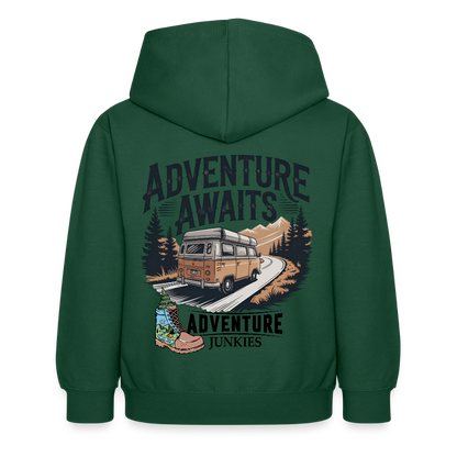 Children's Hoodie - bottle green