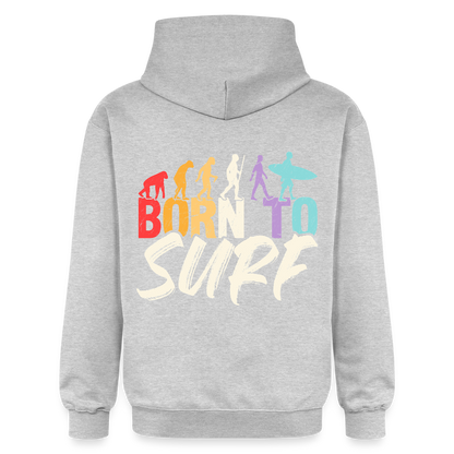 Adult Unisex  Midweight Hoodie - light heather grey