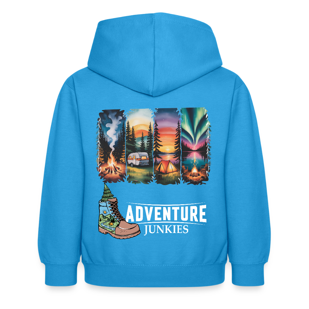Children's Hoodie - sea blue