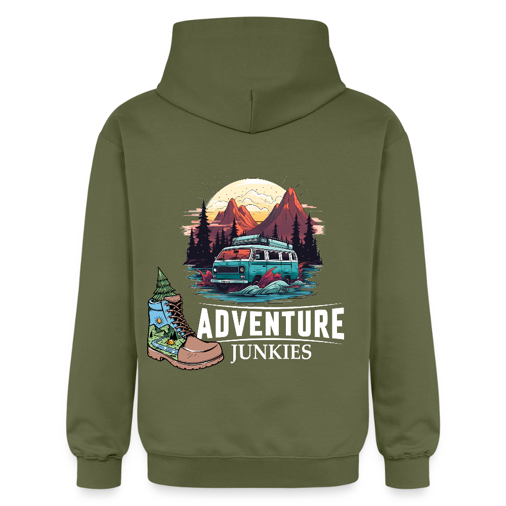 Unisex Midweight Hoodie - military green