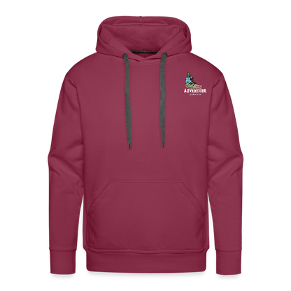 Men’s Premium Water Fun Hoodie - bordeaux